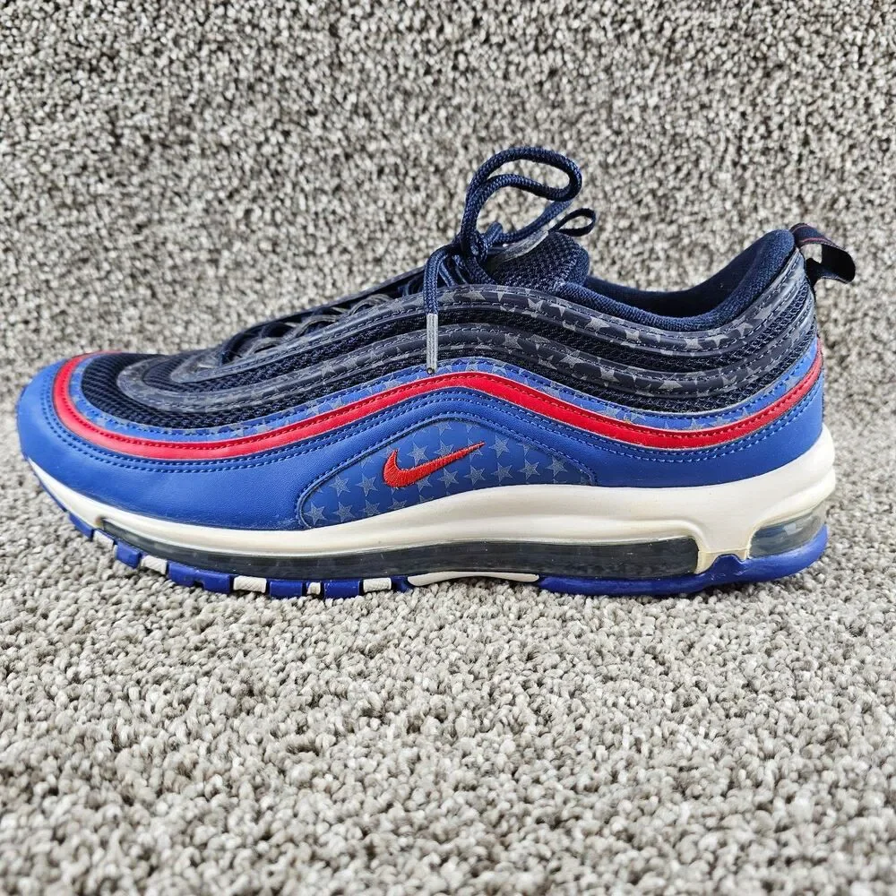 Mens 11.5 Nike Air Max 97 City Pride Dallas Away Running Basketball Sneaker